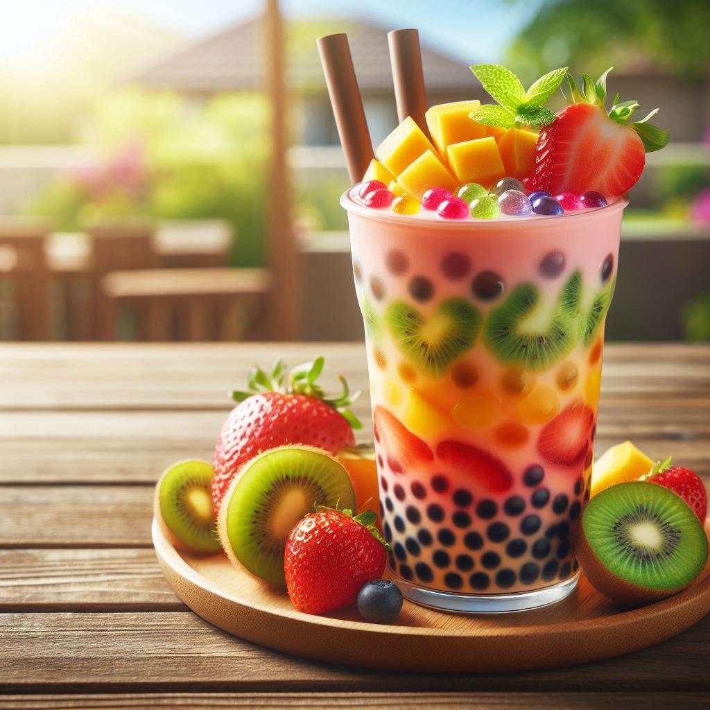 Fruit Bubble Tea Recipe
